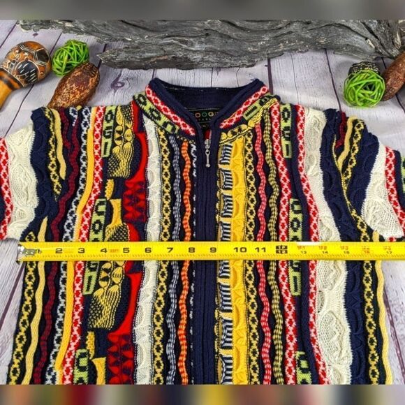 COOGI Vintage Zip Up Sweater - Picture 8 of 12